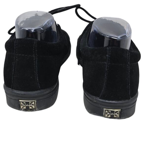 TUK/ T.U.K Suede Leather Creeper Black Goth Punk Grunge Sneakers M 7 - W 9 - Picture 5 of 8